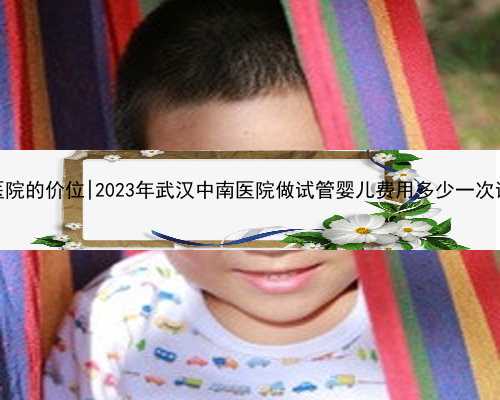 武汉代孕医院的价位|2023年武汉中南医院做试管婴儿费用多少一次试管很贵吗